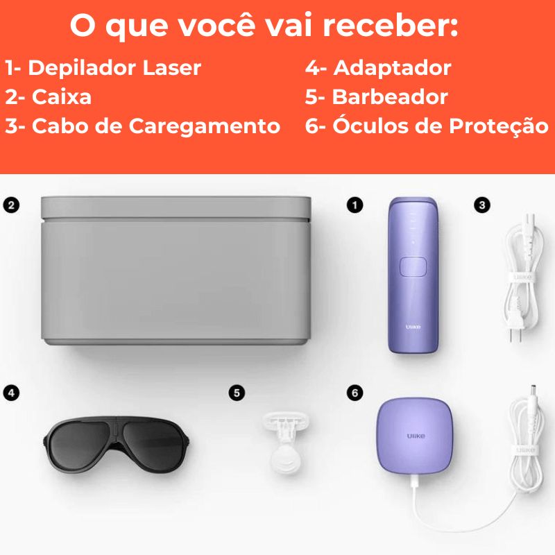 Depilador Laser Ulike Air+ | Pele Lisa, Clara e Sem Irritações