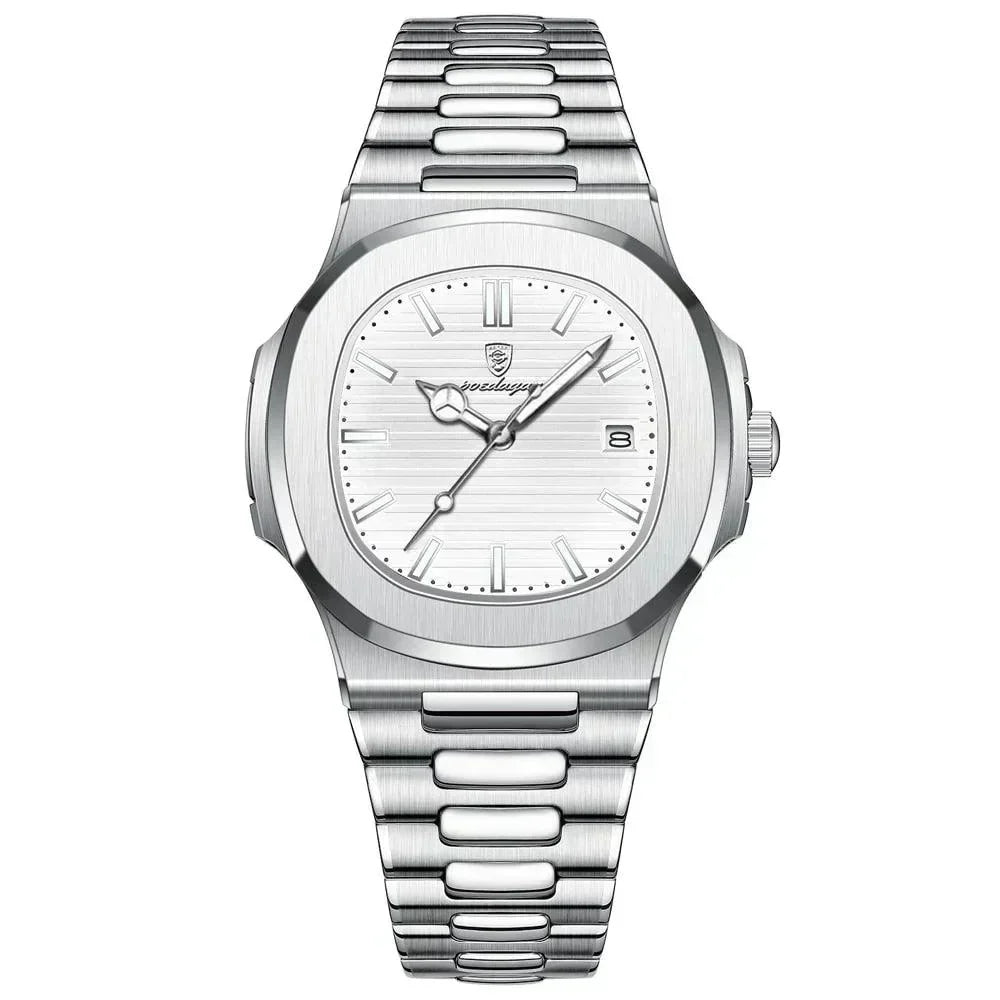Relógio Atlântis 40mm | Pulseira Ajustável e Caixa Exclusiva