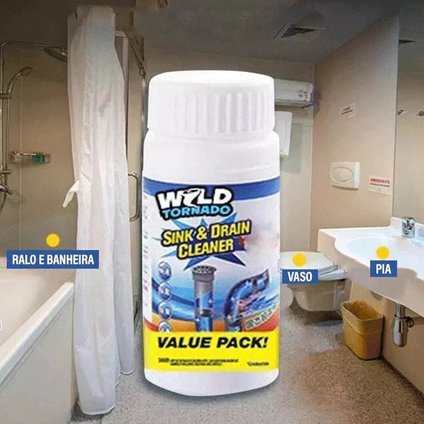 Desentupidor de Canos Wild Tornado® - Letuzza