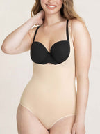 Body Modelador com Design de Busto Aberto